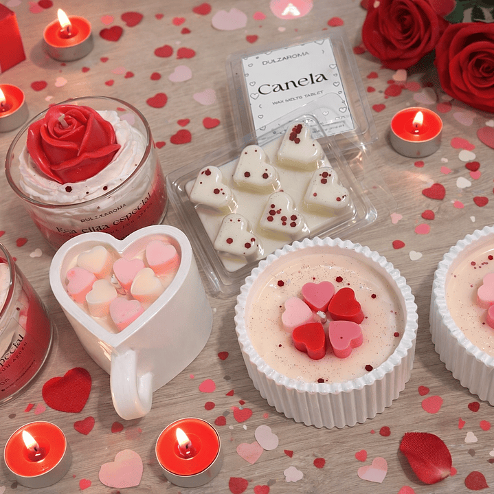 Vela de corazones  2
