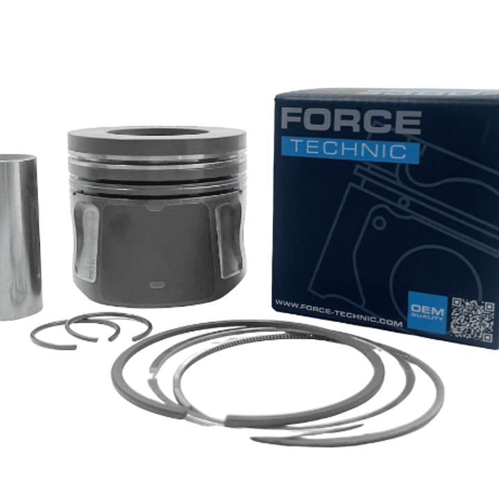 PISTON INDIVIDUAL CON ANILLOS STD 3.2 FORCE TECHNIC 1