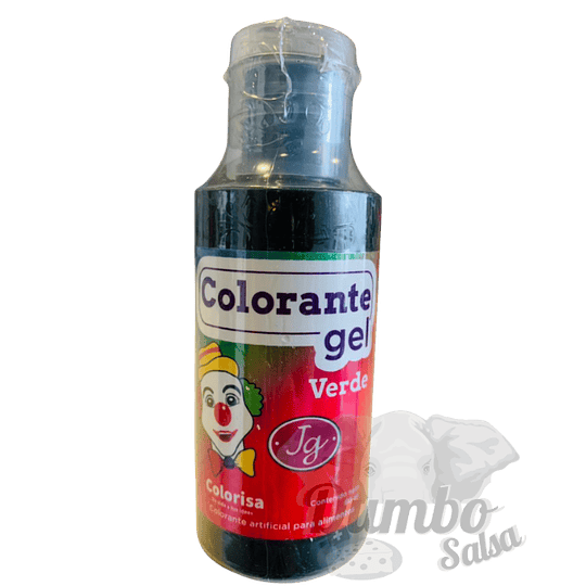 COLORANTE VERDE GEL COLORISA X 60 ML 