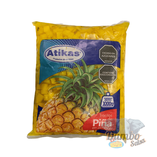 PIÑA EN TROZOS ATIKAS X 1000 GR 