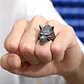 Anillo Vikingo Furious Fenrir, Acero Inoxidable, Hombre - Miniatura 2
