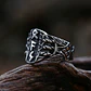 Anillo Vikingo Runas Nórdicas Unisex, Acero Inoxidable - Miniatura 3