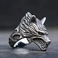 Anillo Vikingo Furious Fenrir, Acero Inoxidable, Hombre - Miniatura 4