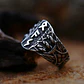 Anillo Vikingo Runas Nórdicas Unisex, Acero Inoxidable - Miniatura 4