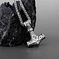 Collar Martillo De Thor Acero Inoxidable Hombre - Miniatura 10