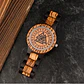 Reloj Vikingo Valknut Hombre, Madera De Bambú - Miniatura 5