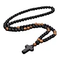 Collar Rosario De Piedras Naturales Ónix, Hombre - Miniatura 1