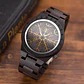Reloj Vikingo Aegishjalmur Hombre, Madera De Bambú - Miniatura 3