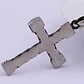 Collar Cruz Trenzada, Acero Inoxidable, Hombre - Miniatura 4