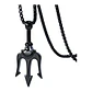 Collar Tridente, Acero Inoxidable, Hombre - Miniatura 1