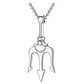 Collar Tridente, Acero Inoxidable, Hombre - Miniatura 2