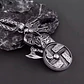 Collar Guerrero Vikingo, Acero Inoxidable, Hombre - Miniatura 4