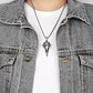 Collar Vikingo Nordic Crow Runa Vegvísir, Acero Inoxidable - Miniatura 2