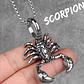 Collar Escorpión, Acero Inoxidable, Hombre - Miniatura 2