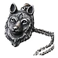 Collar Vikingo Lobo (fenrir), Acero Inoxidable, Hombre - Miniatura 1
