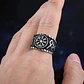 Anillo Vikingo Vegvísir - Runas, Unisex, Acero Inoxidable - Miniatura 2
