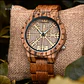 Reloj Vikingo Vegvísir Madera Bambú, Hombre - Miniatura 5