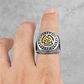 Anillo Vikingo Valknut, Acero Inoxidable, Hombre - Miniatura 2