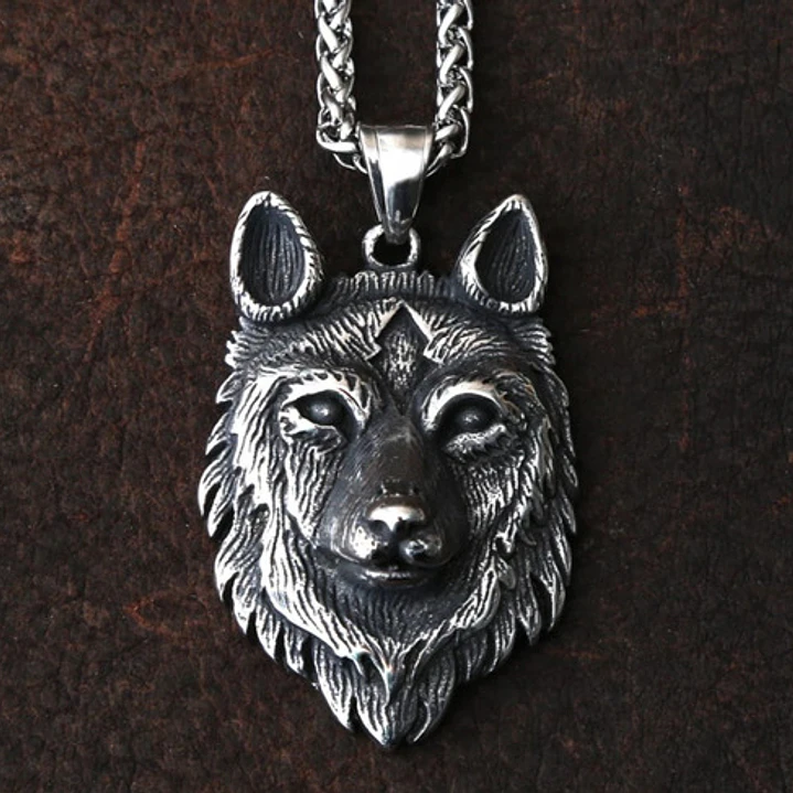 Collar Vikingo Lobo (fenrir), Acero Inoxidable, Hombre 6