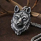 Collar Vikingo Lobo (fenrir), Acero Inoxidable, Hombre - Miniatura 7