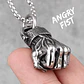 Collar Angry Fist, Acero Inoxidable, Hombre - Miniatura 2