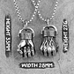 Collar Angry Fist, Acero Inoxidable, Hombre - Miniatura 6