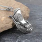 Collar Vikingo Drakkar-valknut, Acero Inoxidable, Hombre - Miniatura 4