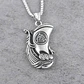 Collar Vikingo Drakkar-valknut, Acero Inoxidable, Hombre - Miniatura 5