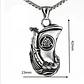 Collar Vikingo Drakkar-valknut, Acero Inoxidable, Hombre - Miniatura 6