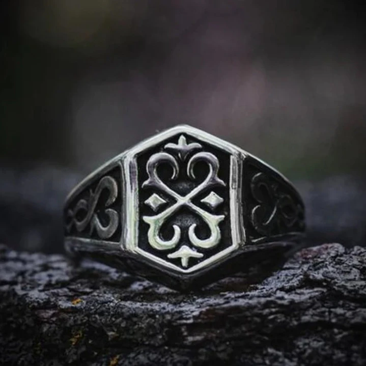 Anillo Vikingo Nudo, Acero Inoxidable, Hombre 4