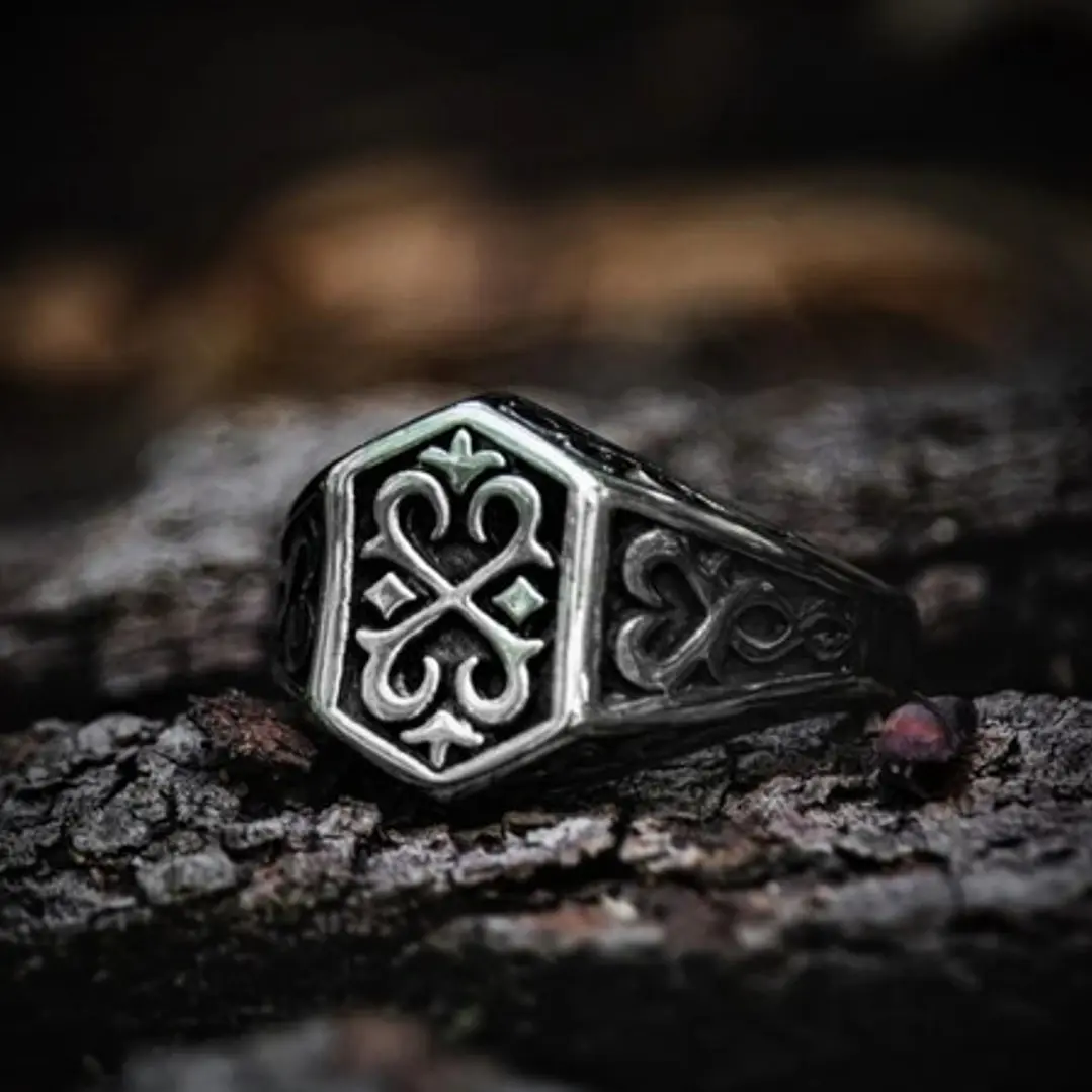 Anillo Vikingo Nudo, Acero Inoxidable, Hombre 6