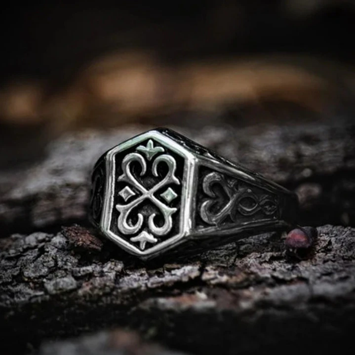 Anillo Vikingo Nudo, Acero Inoxidable, Hombre 6