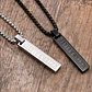 Collar Romano Minimalista, Acero Inoxidable, Hombre - Miniatura 3