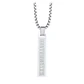 Collar Romano Minimalista, Acero Inoxidable, Hombre - Miniatura 5