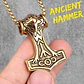 Collar Vikingo Mjölnir, Acero Inoxidable, Hombre - Miniatura 4