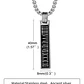 Collar Romano Minimalista, Acero Inoxidable, Hombre - Miniatura 15