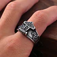 Anillo Vikingo Mjölnir, Acero Inoxidable - Miniatura 2