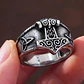 Anillo Vikingo Mjölnir, Acero Inoxidable - Miniatura 3