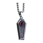 Collar Gótico Ataúd, Acero Inoxidable, Hombre Mujer - Miniatura 1
