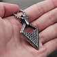 Collar Cruz Y Punta De Lanza, Acero Quirúrgico, Hombre - Miniatura 2