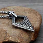 Collar Cruz Y Punta De Lanza, Acero Quirúrgico, Hombre - Miniatura 5