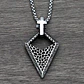 Collar Cruz Y Punta De Lanza, Acero Quirúrgico, Hombre - Miniatura 6