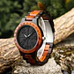 Reloj Vikingo Vegvísir Negro, Madera De Bambú, Hombre - Miniatura 4