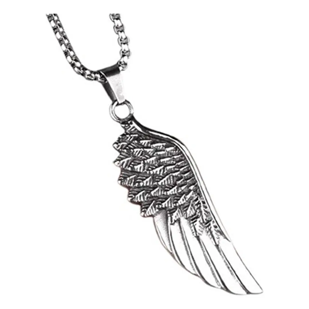 Collar Ala, Acero Inoxidable Alta Calidad, Hombre 1