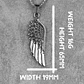 Collar Ala, Acero Inoxidable Alta Calidad, Hombre - Miniatura 5