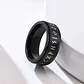 Anillo Vikingo Runas Spinner Unisex, Acero Inoxidable Negro - Miniatura 4
