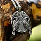 Collar Vikingo Cuervos De Odín, Acero Inoxidable, Unisex - Miniatura 3