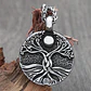 Collar Vikingo Árbol De La Vida (yggdrasil) Acero Inoxidable - Miniatura 3