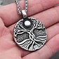 Collar Vikingo Árbol De La Vida (yggdrasil) Acero Inoxidable - Miniatura 4
