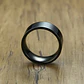 Anillo Plain Black, Acero Inoxidable, Unisex - Miniatura 6